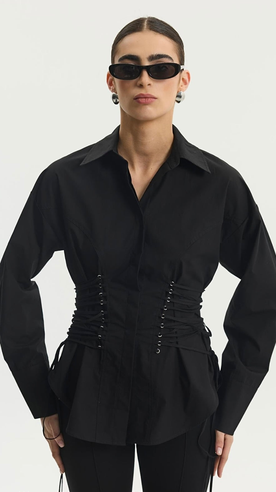 Cinched Waist Shirt