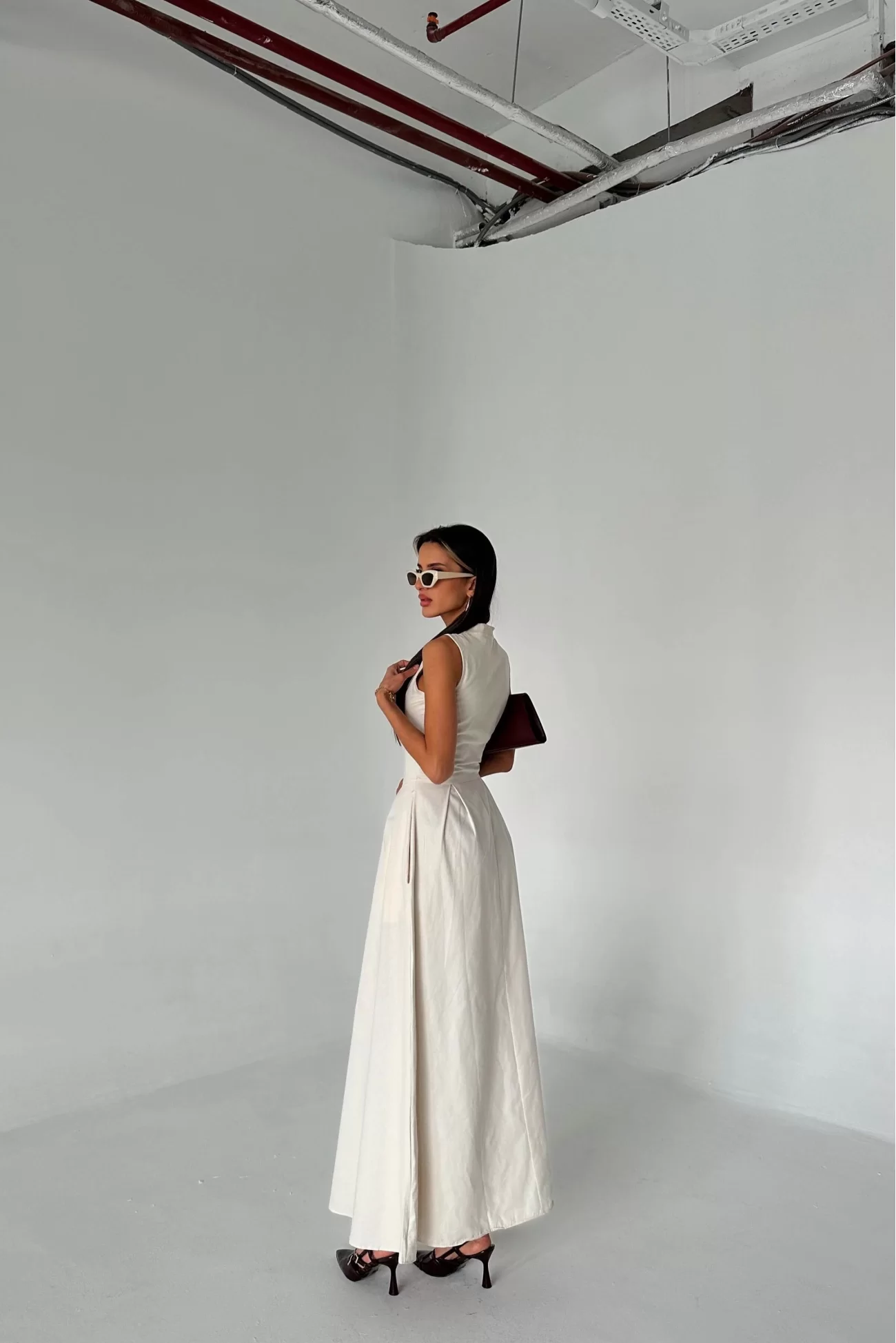 V-Neck Maxi Dress