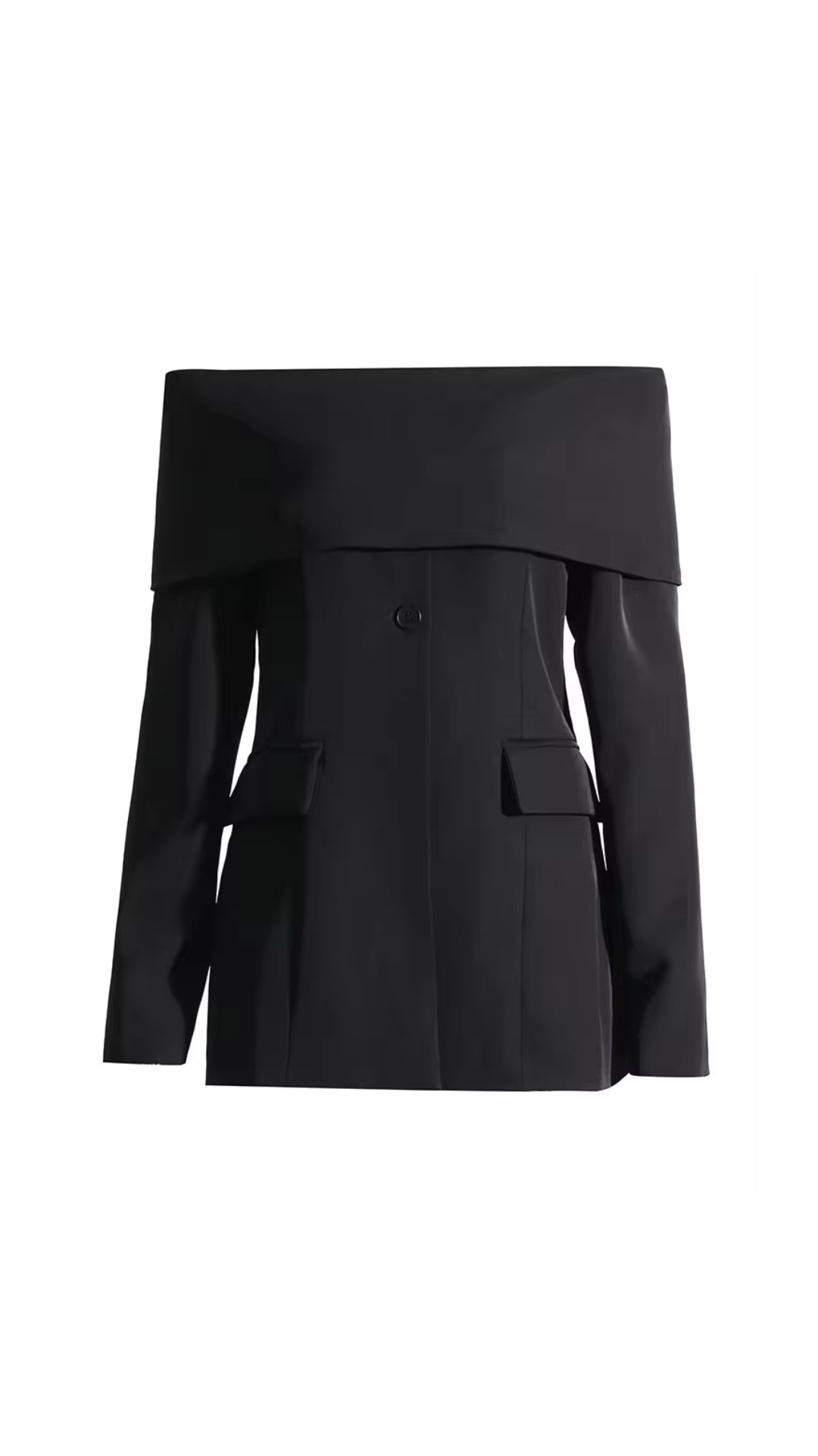 Off Shoulder Blazer