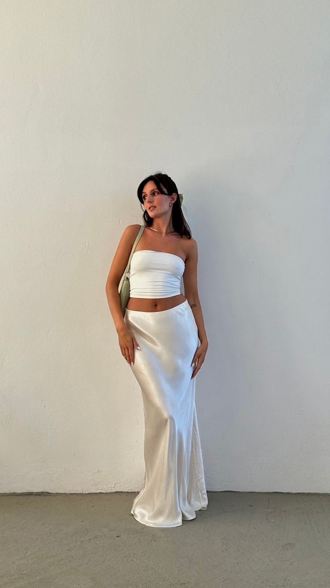 Satin Skirt