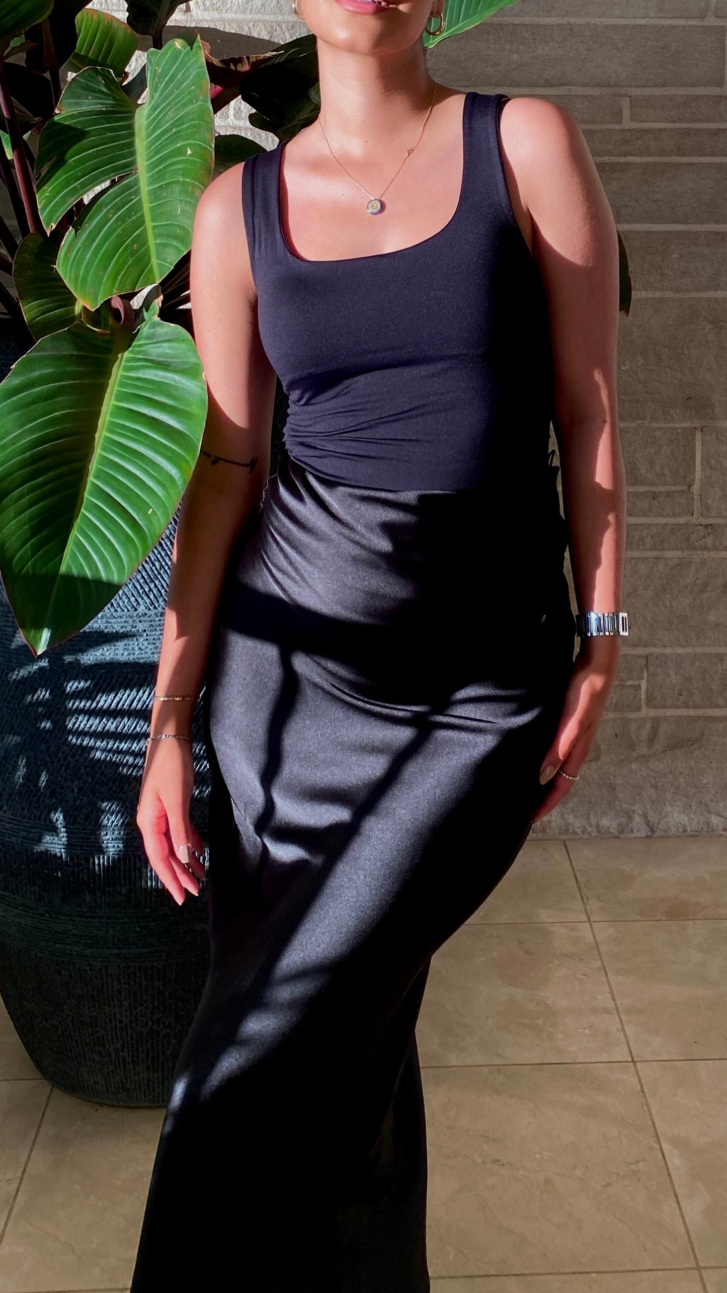 Satin Skirt