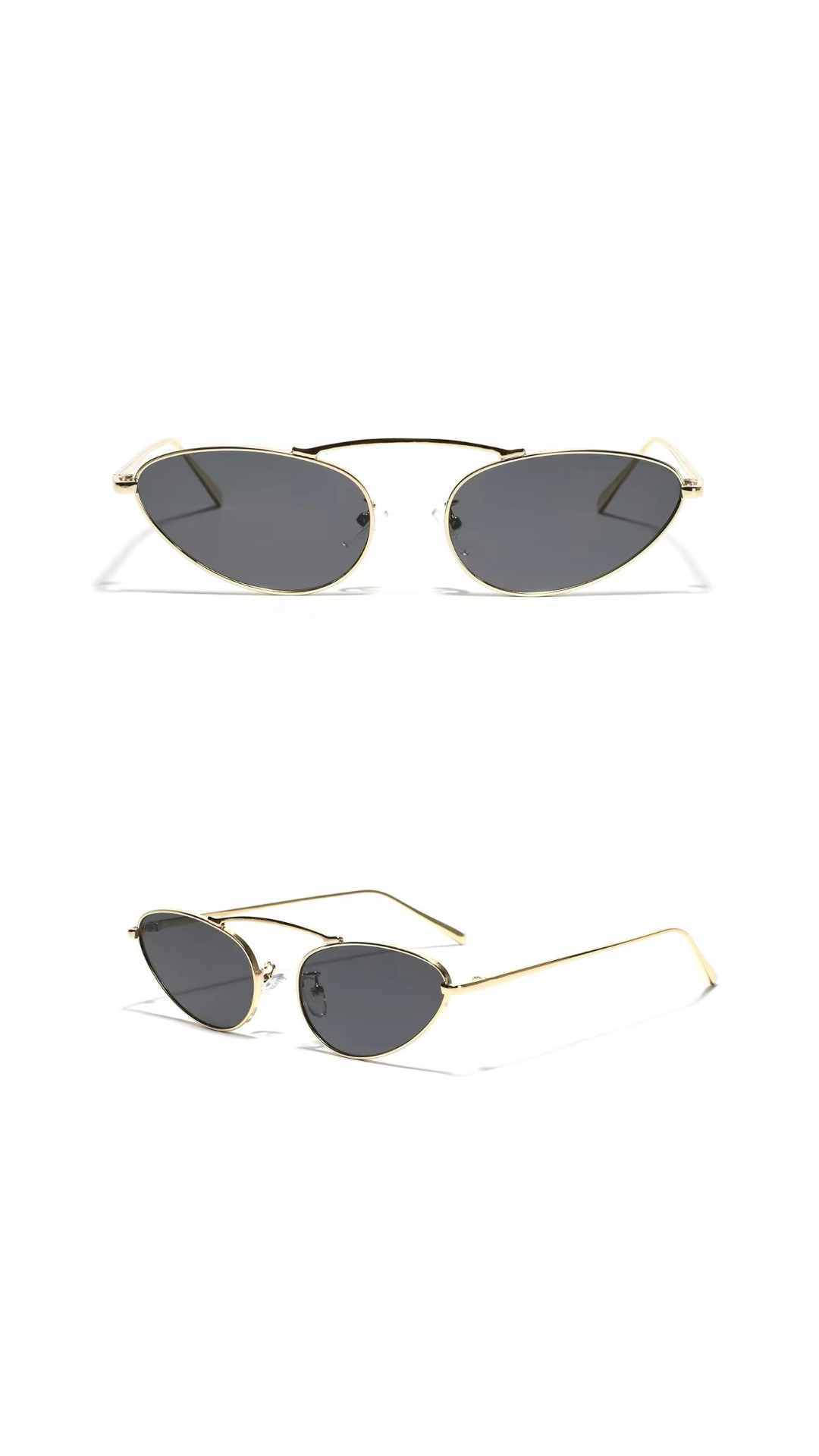 Cat eye oval sunglasses clearance