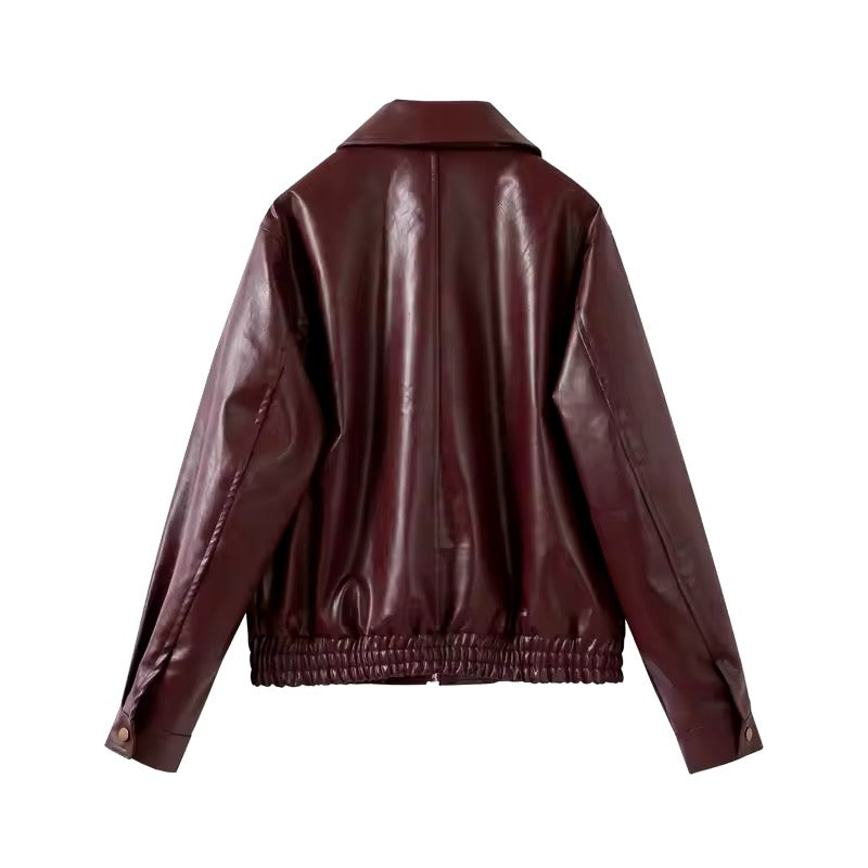 Amara Burgundy Jacke