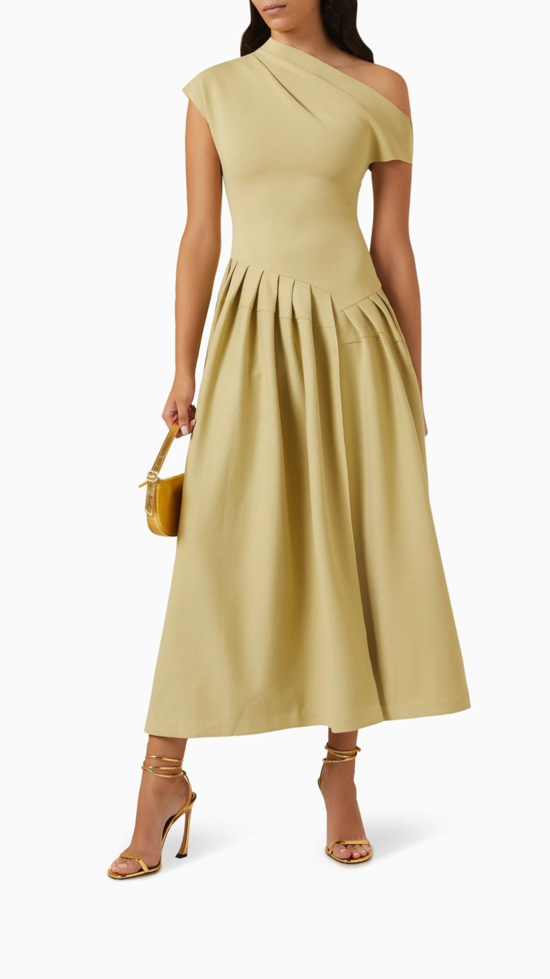 Maxi Dress with Short Sleeves