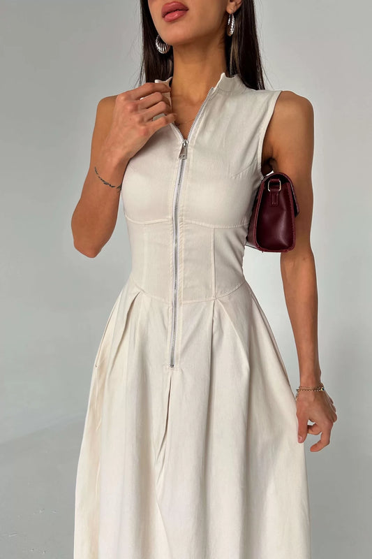 V-Neck Maxi Dress