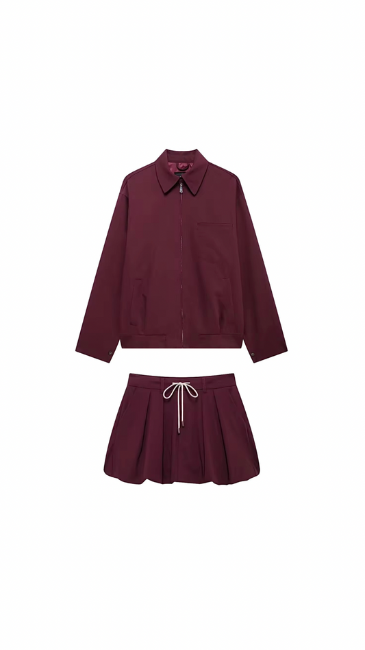 Burgundy Spring Set