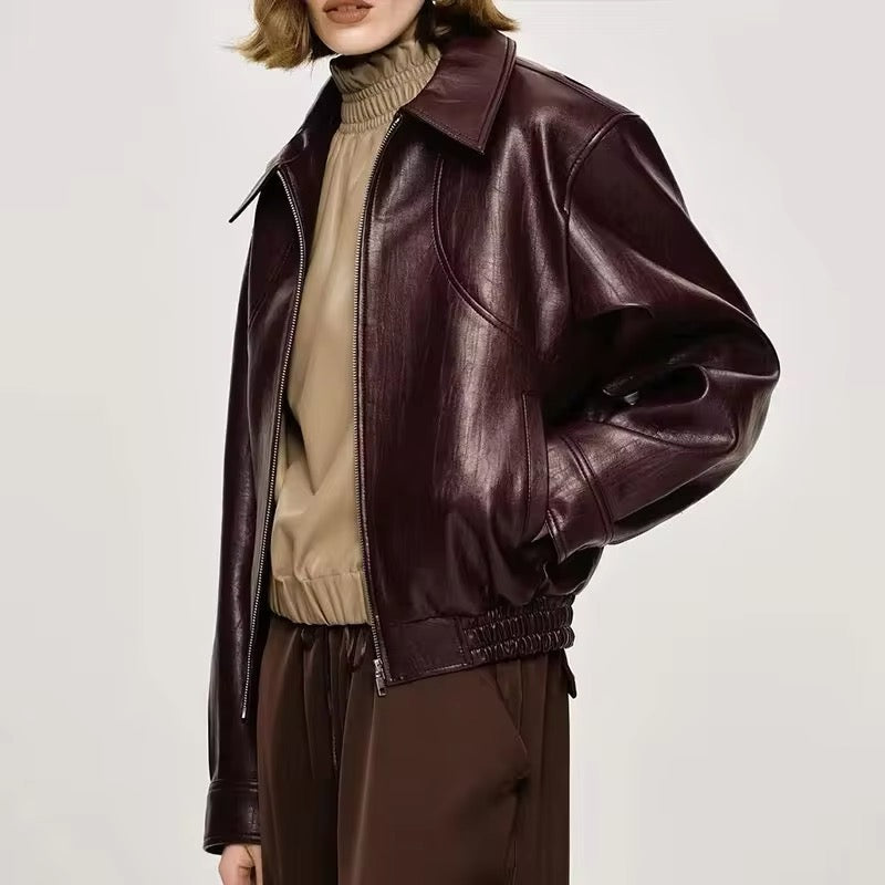 Amara Burgundy Jacke