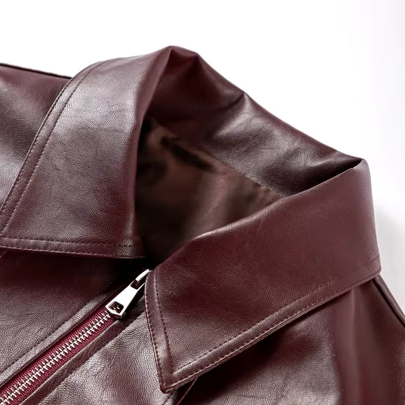 Amara Burgundy Jacke