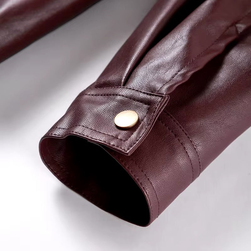 Amara Burgundy Jacke