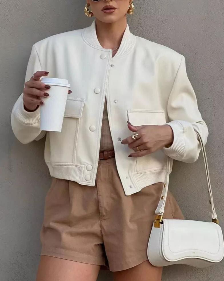 Cropped Bomberjacke